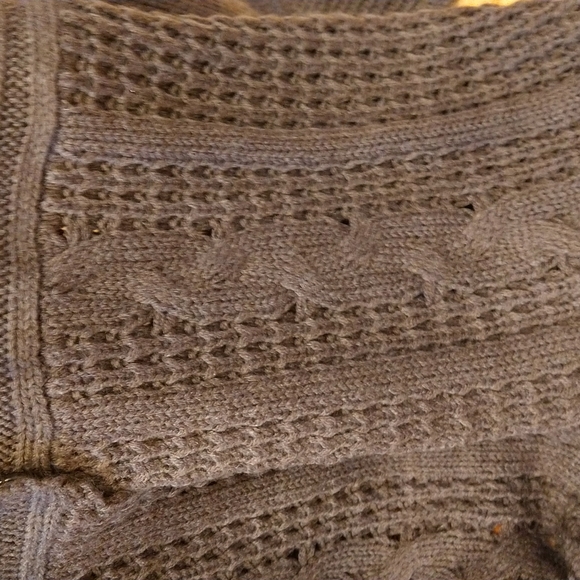 Medium Cupio brown cardigan with faux fur collar - Picture 5 of 7